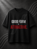 UrbanFold™ Good Form Is Attractive. | Breathable Oversized Tee
