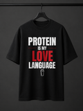 UrbanFold™ Protein Is My Love Language |Essential Oversized Tee